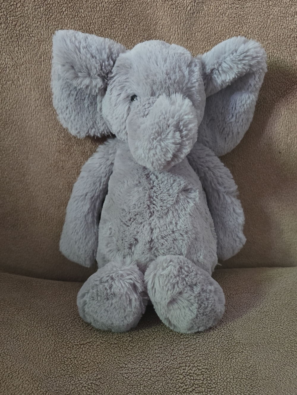 Retired Jellycat Bashful Grey Elephant